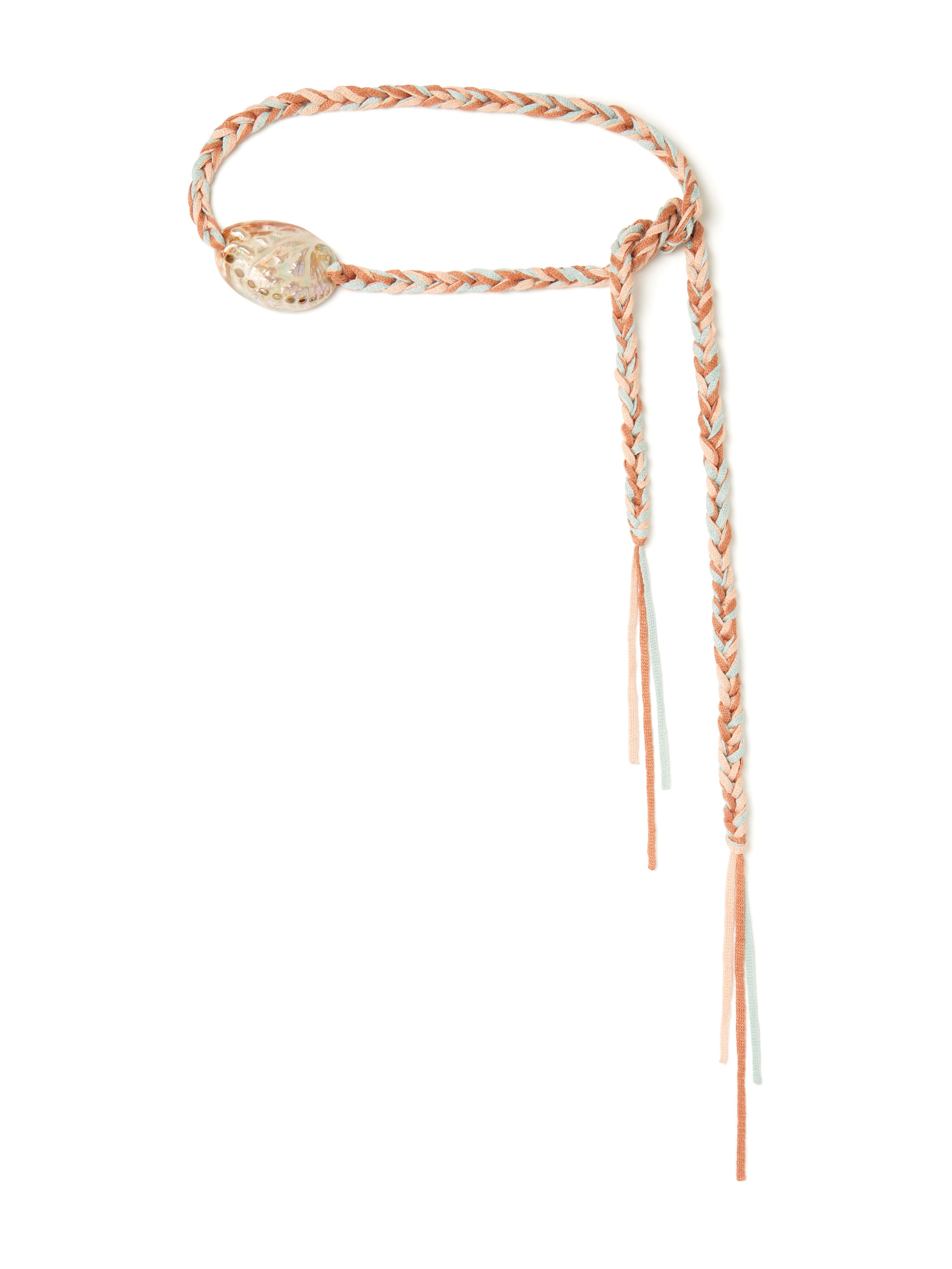 Alanui Mermaid Inside Belt Red Earth-Multicolor LWRB023R26KNI001