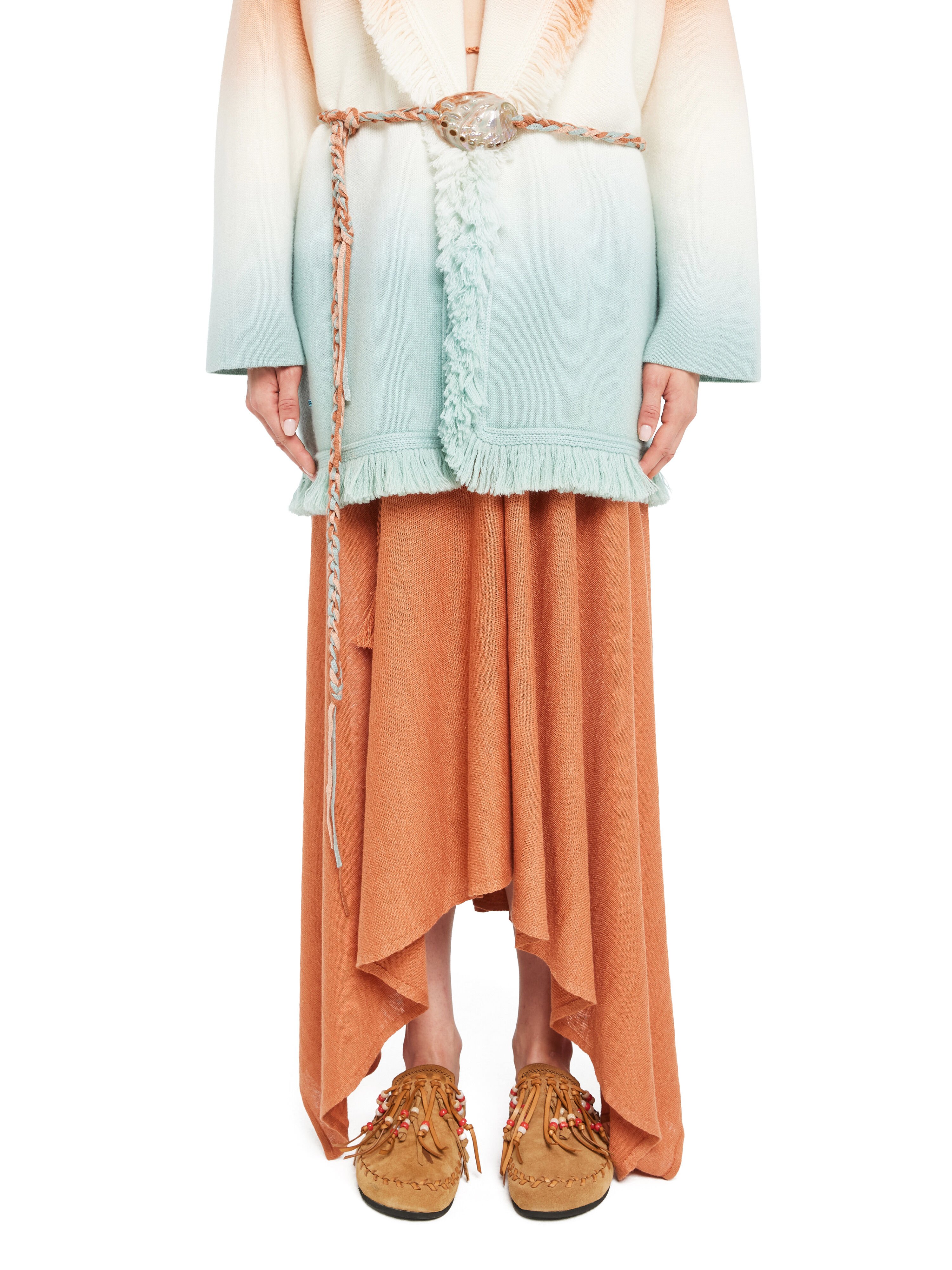 Alanui Mermaid Inside Belt Red Earth-Multicolor LWRB023R26KNI001