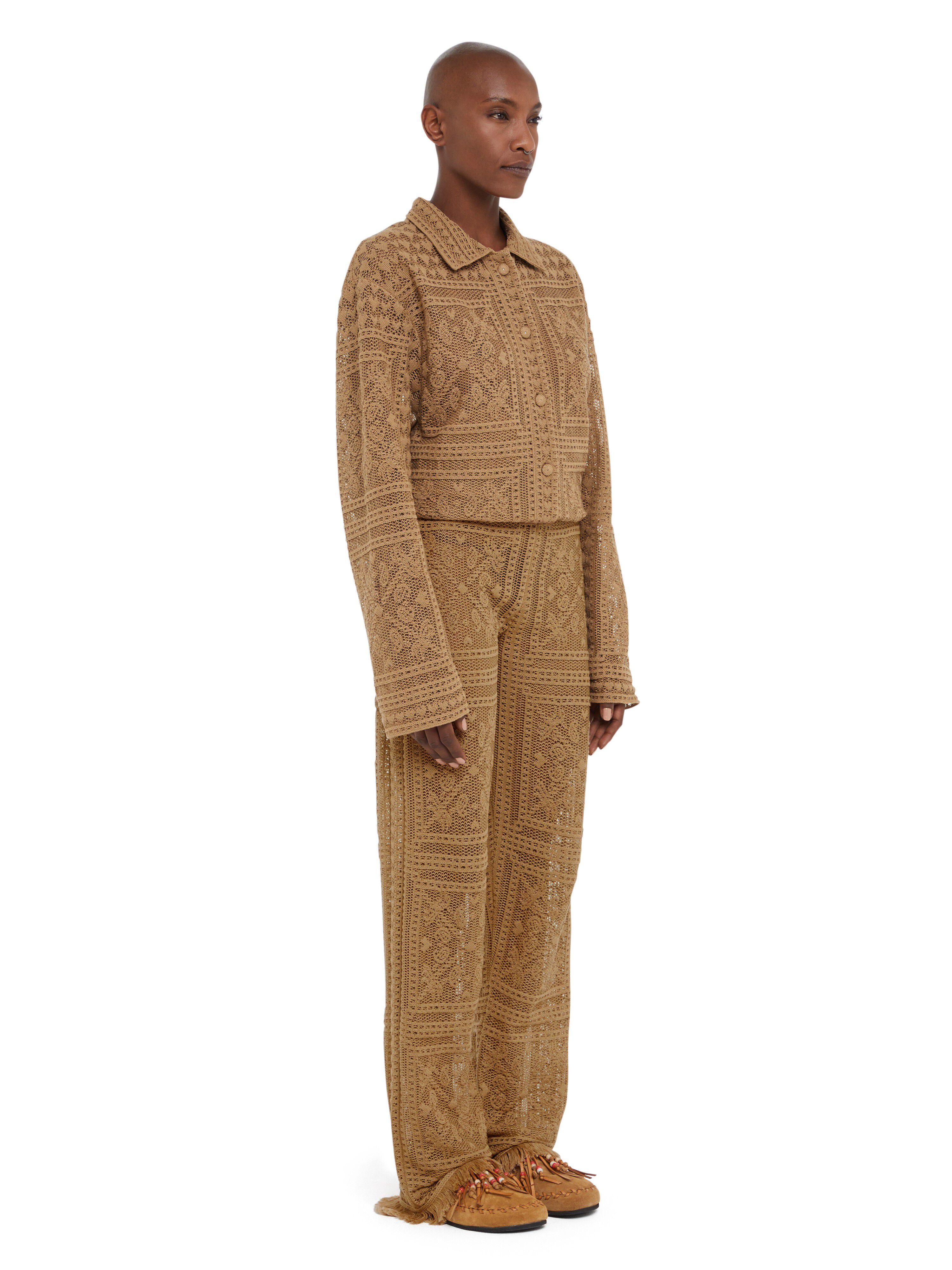 Alanui Kiss By The Book Pants Sand LWHG015R25KNI002
