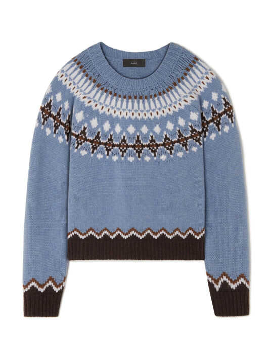 Alanui Sweet Winter Sweater Celestial-Multicolor LWHE061E25KNI001