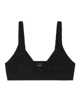 Alanui Cashmere Bra Black LWHR005E24KNI001