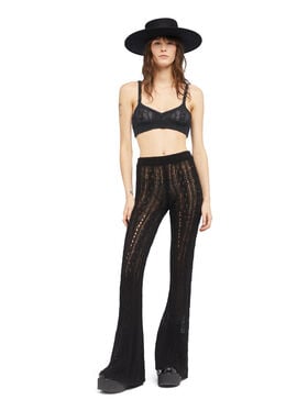 Alanui Desert Drift Bra Black LWHR005E25KNI001