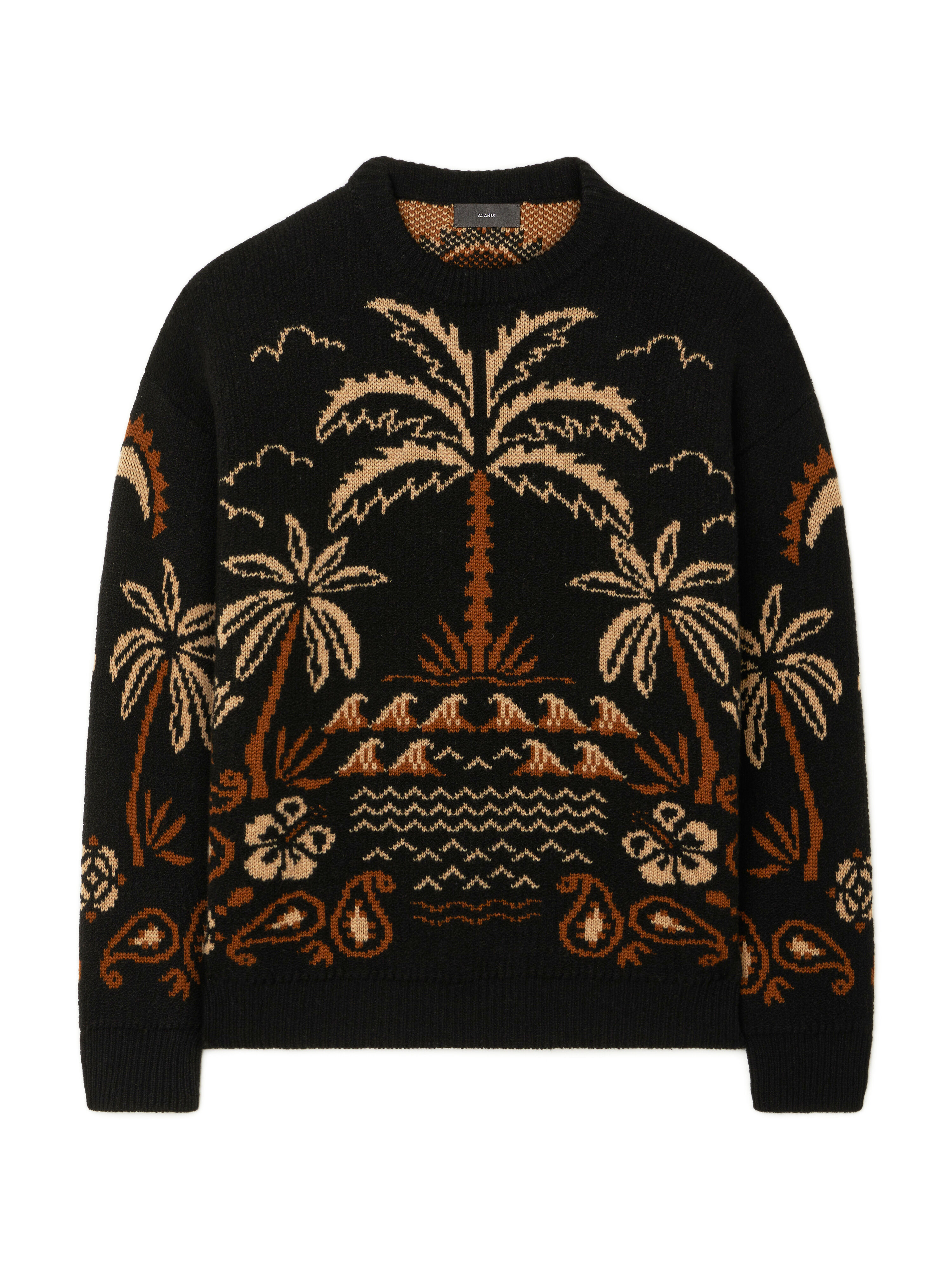 Alanui Glimpse Of Eden Sweater Black-Dakar LWHE068E25KNI001