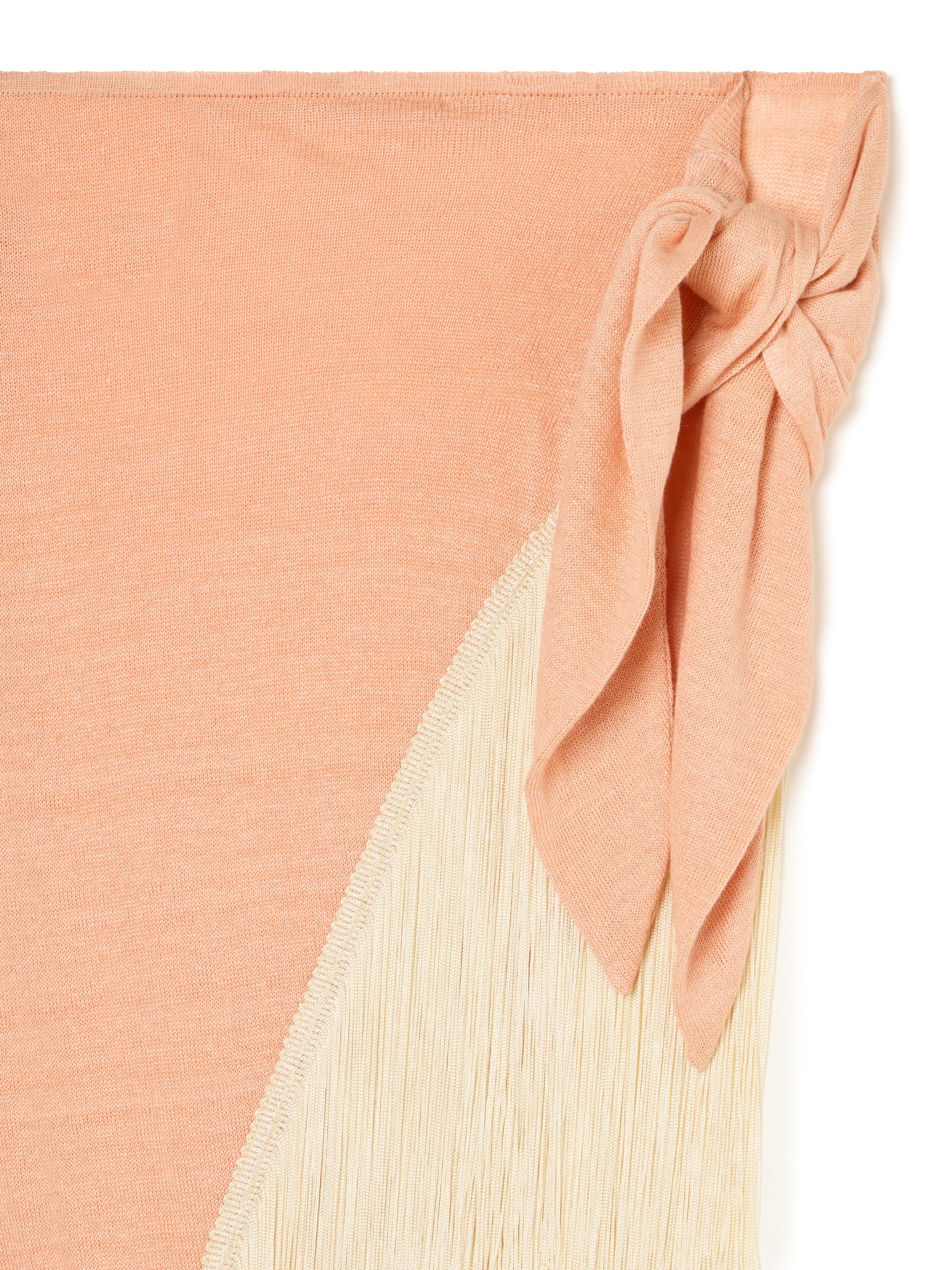 Alanui Mermaid Inside Pareo Skirt Calendula LWHL033R26KNI001 Alanui Mermaid Inside Pareo Skirt Calendula LWHL033R26KNI001