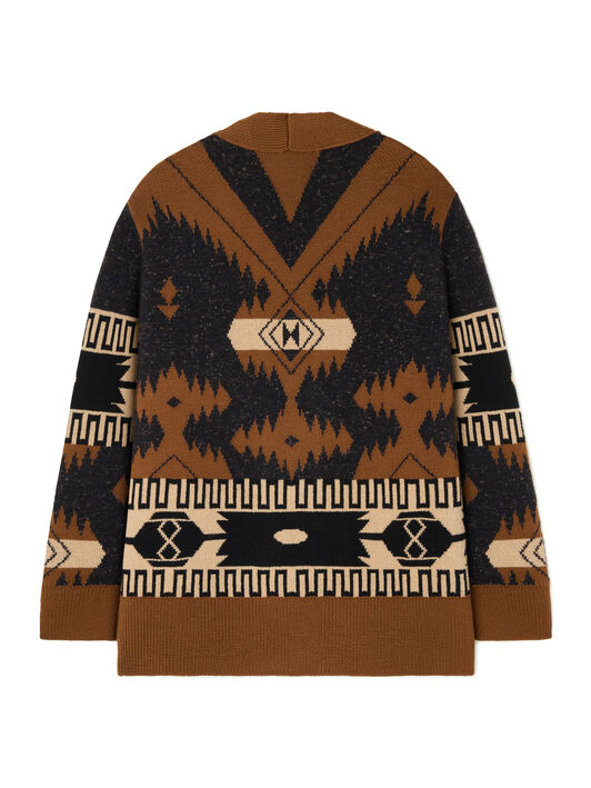 Alanui Dreamscape Icon Cardigan Black-Dakar LMHB035E25KNI001