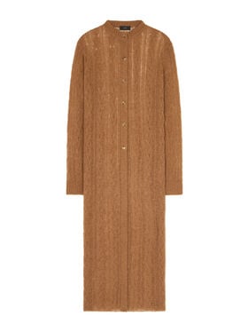 Alanui Desert Drift Cardigan Camel LWHB085E25KNI001