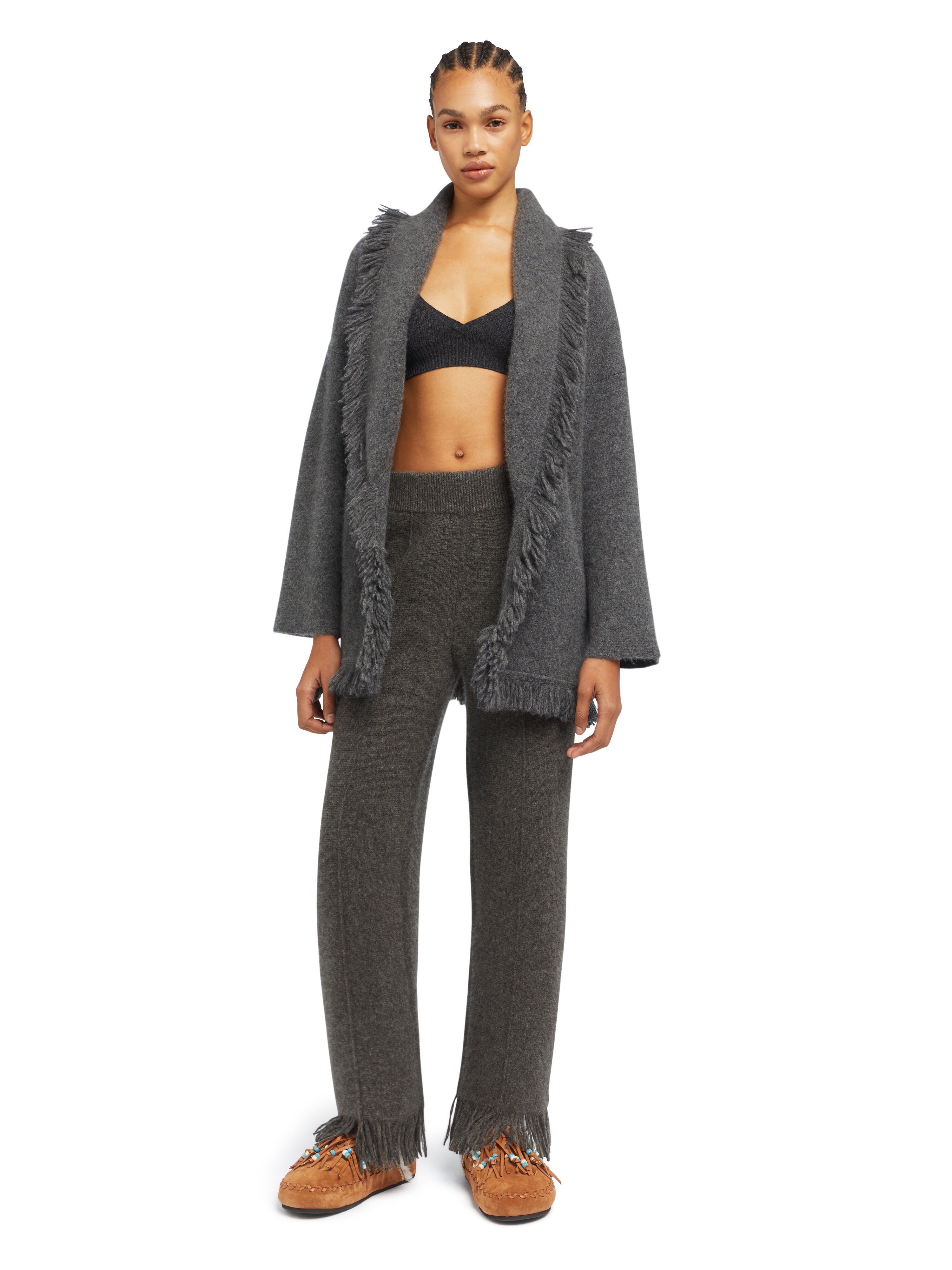 Alanui Alanui Finest Pants Thunderstorm LWHG001E25KNI001