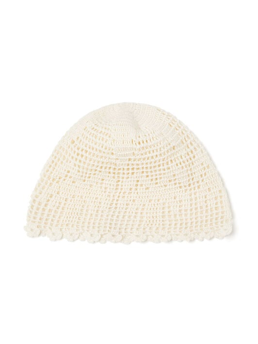 Alanui Island’S Diary Crochet Hat Chalk LWLA045R26KNI001