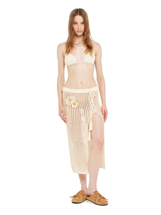 Alanui Where The Waves Begins Skirt Sand LWHL030R26KNI001