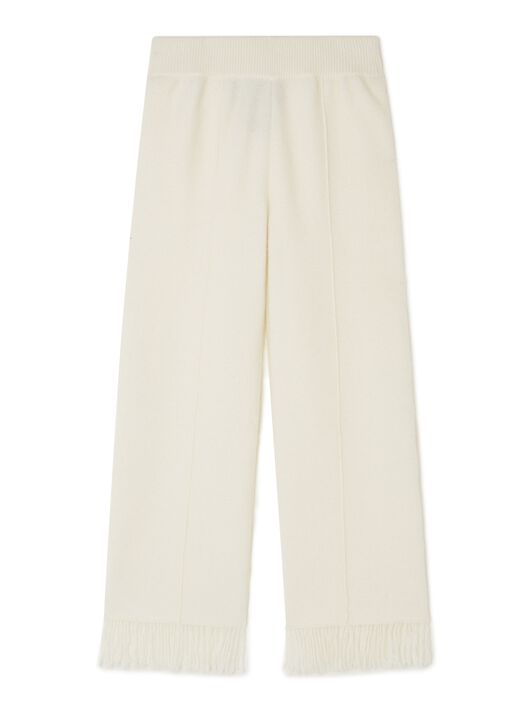 Alanui Alanui Finest Pants White LWHG001E24KNI002