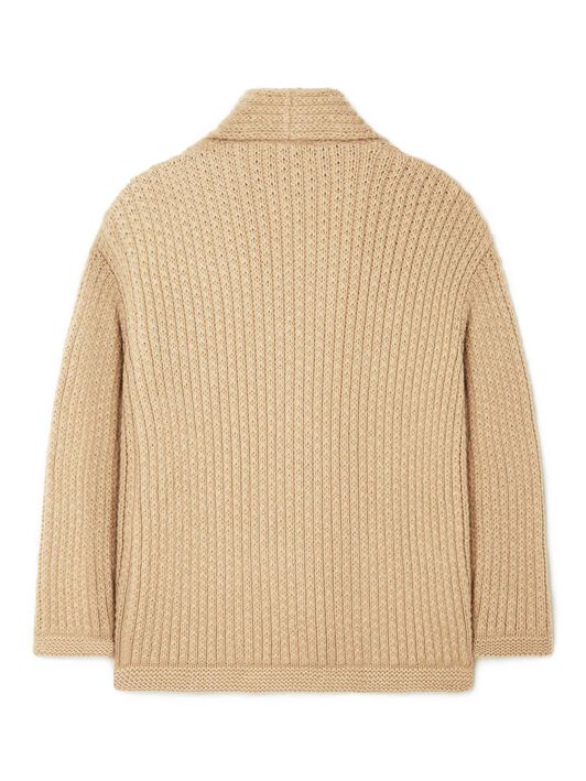 Alanui Alanui Finest Knit Cardigan Sandstorm LMHB037R24KNI001 Alanui Alanui Finest Knit Cardigan Sandstorm LMHB037R24KNI001
