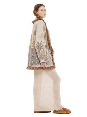 Alanui Jungle Toile De Jouy Cardigan Black-Multicolor LWHB064R25KNI00B