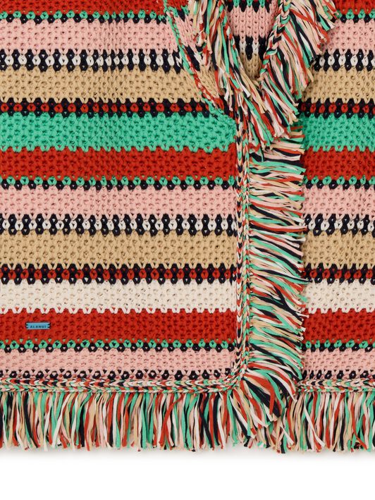 Alanui Sunny Stripes Cardigan Furnace-Multicolor LWHB064R25KNI00D
