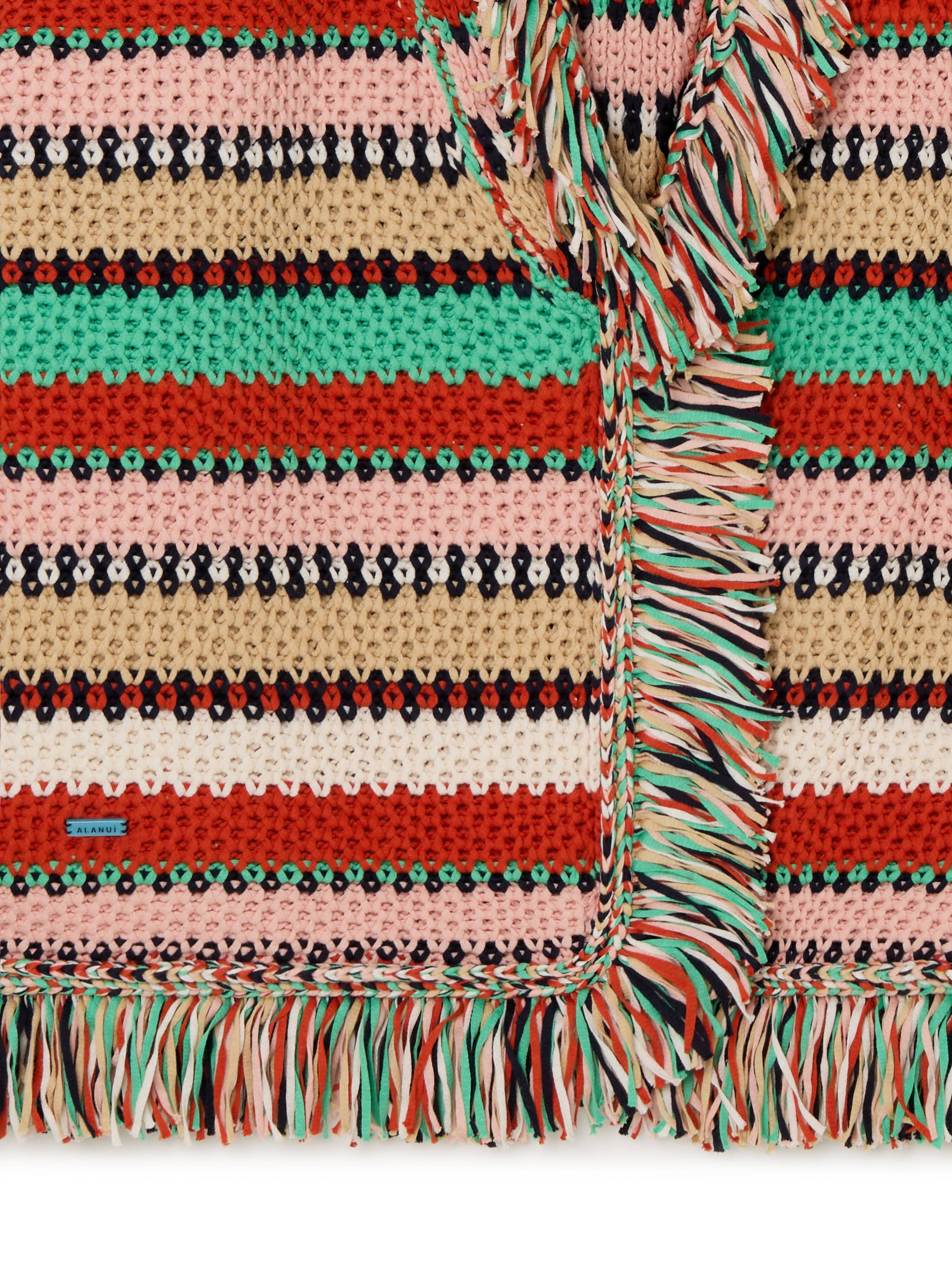 Alanui Sunny Stripes Cardigan Furnace-Multicolor LWHB064R25KNI00D