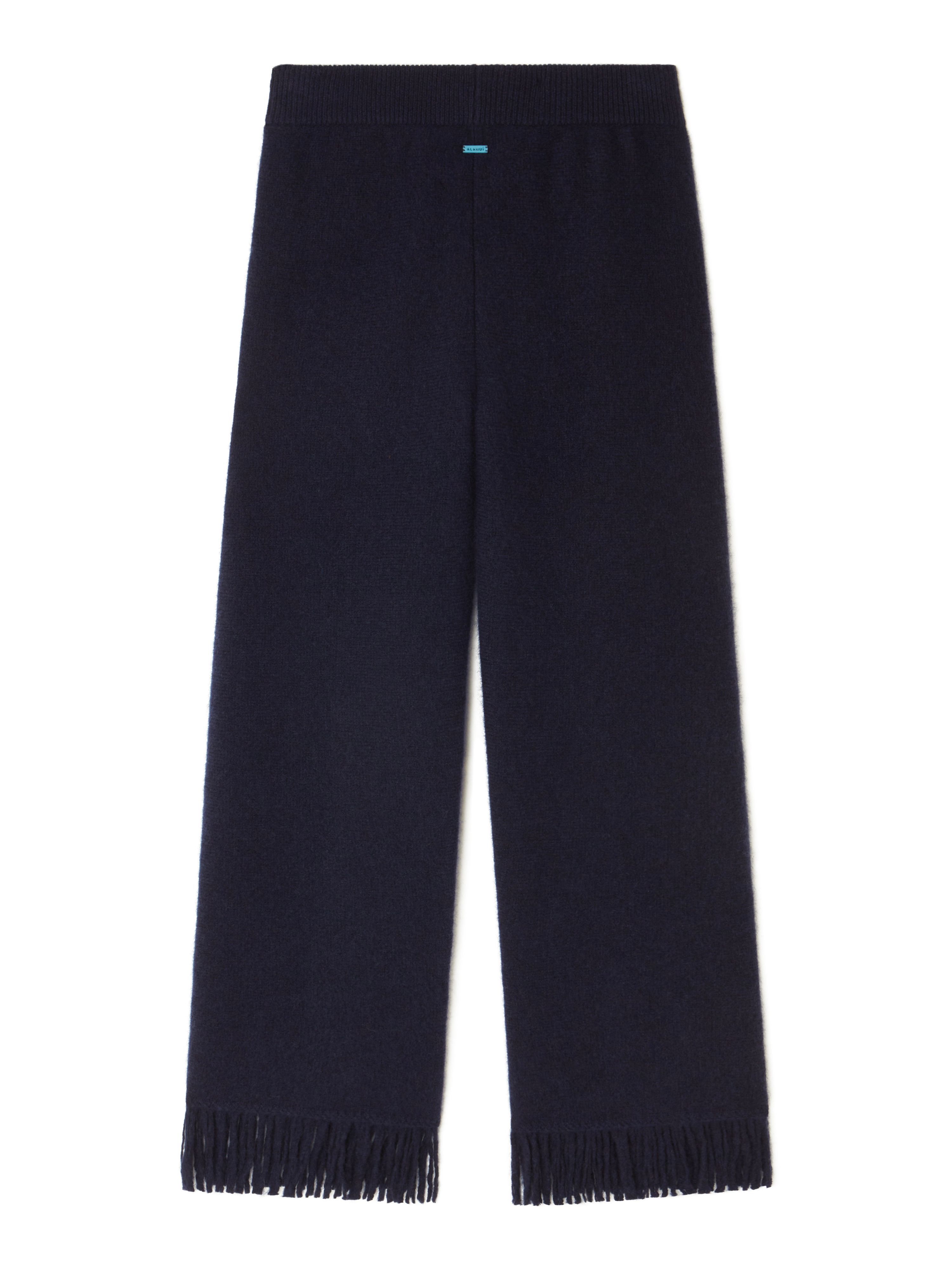 Alanui Alanui Finest Pants Midnight Blue LWHG001E24KNI002