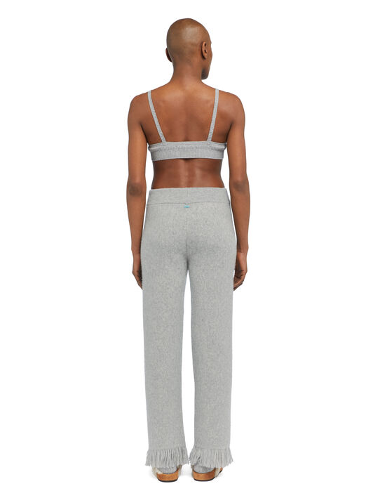 Alanui Alanui Finest Pants Coco Grey LWHG001E25KNI001