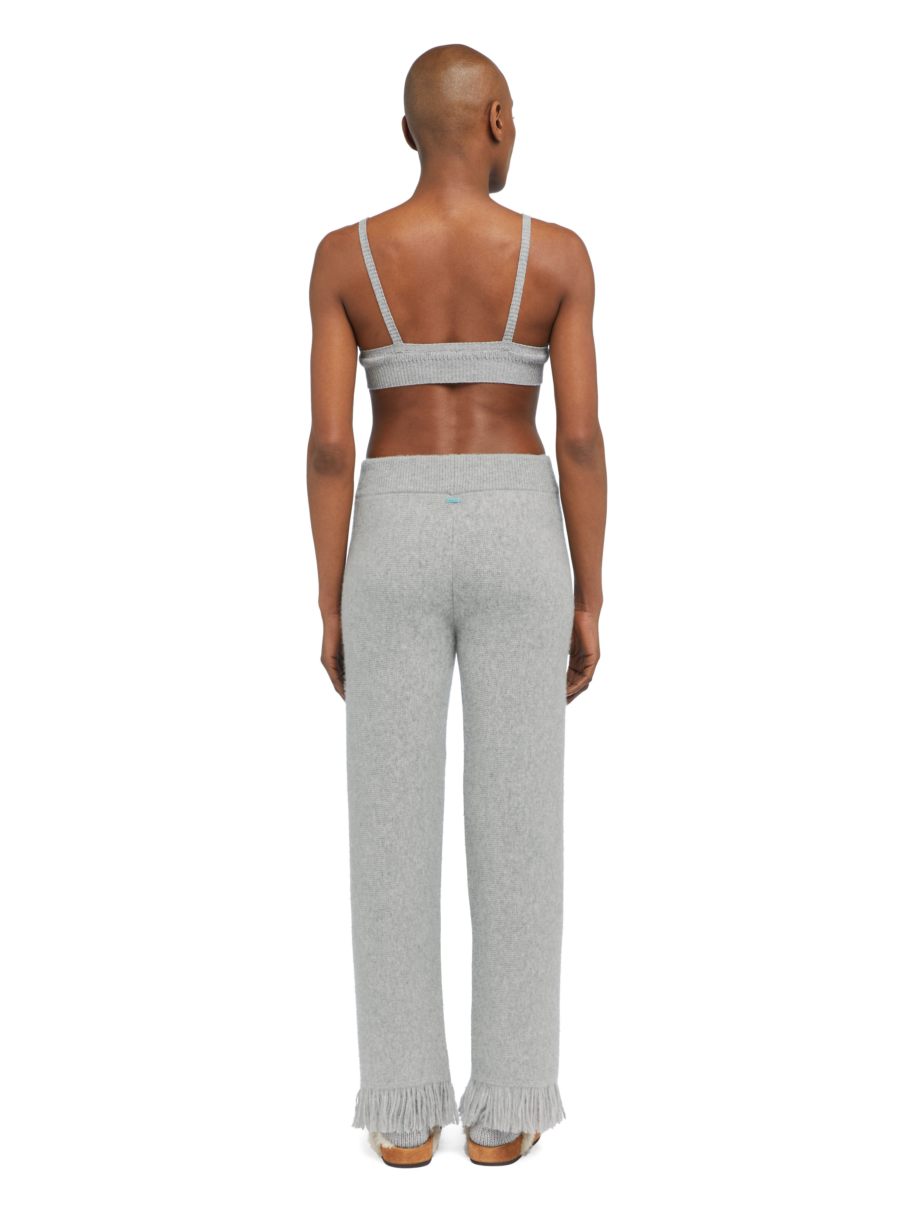 Alanui Alanui Finest Pants Coco Grey LWHG001E25KNI001