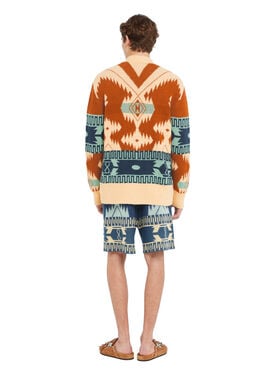 Alanui Golden Dusk Cardigan Sunrise-Sunlight