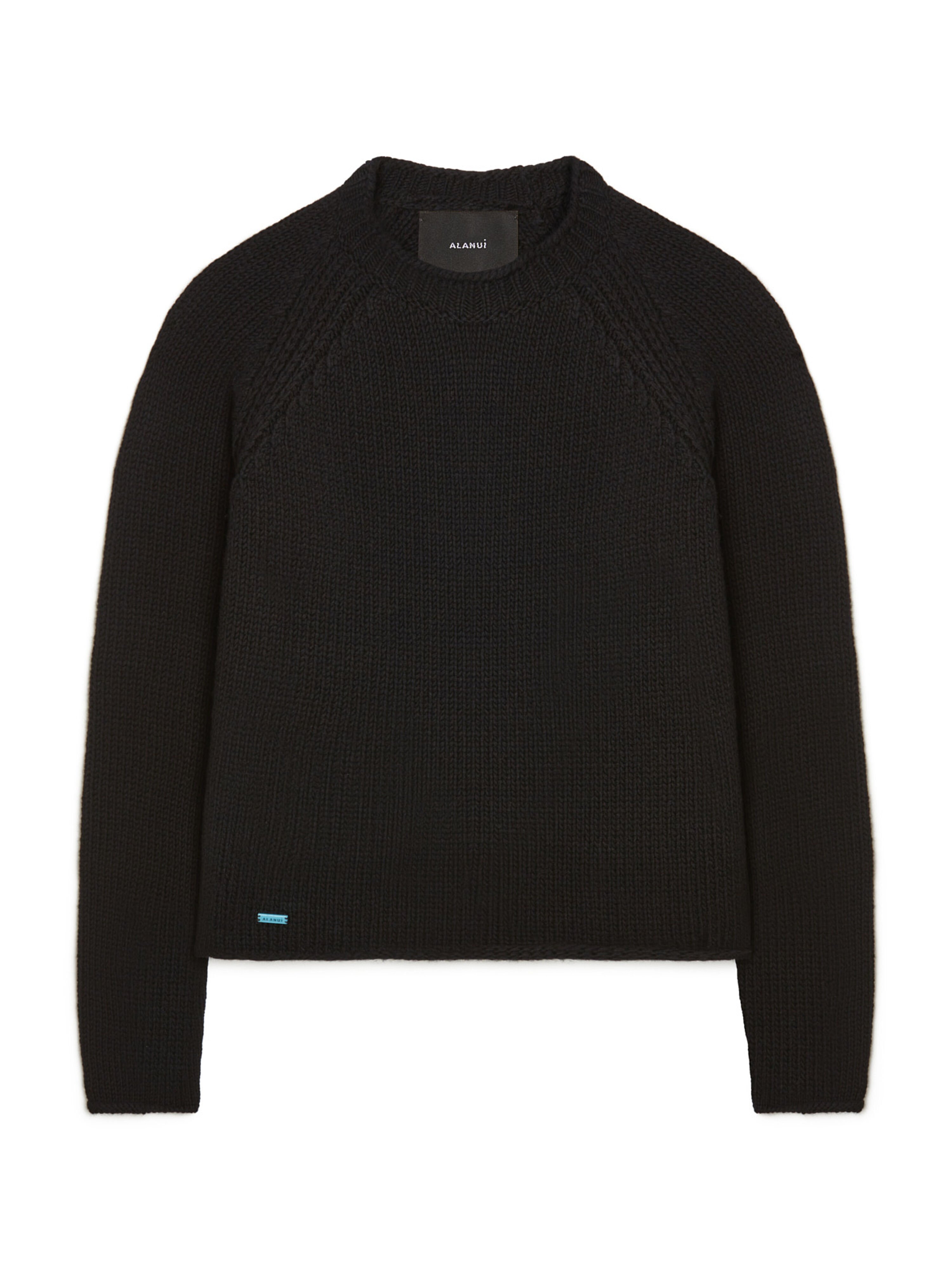 Alanui Alanui Finest Sweater Black LWHE076R26KNI001 Alanui Alanui Finest Sweater Black LWHE076R26KNI001