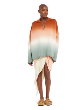 Alanui Shades Of Shore Polo Red Earth-Acquamarine