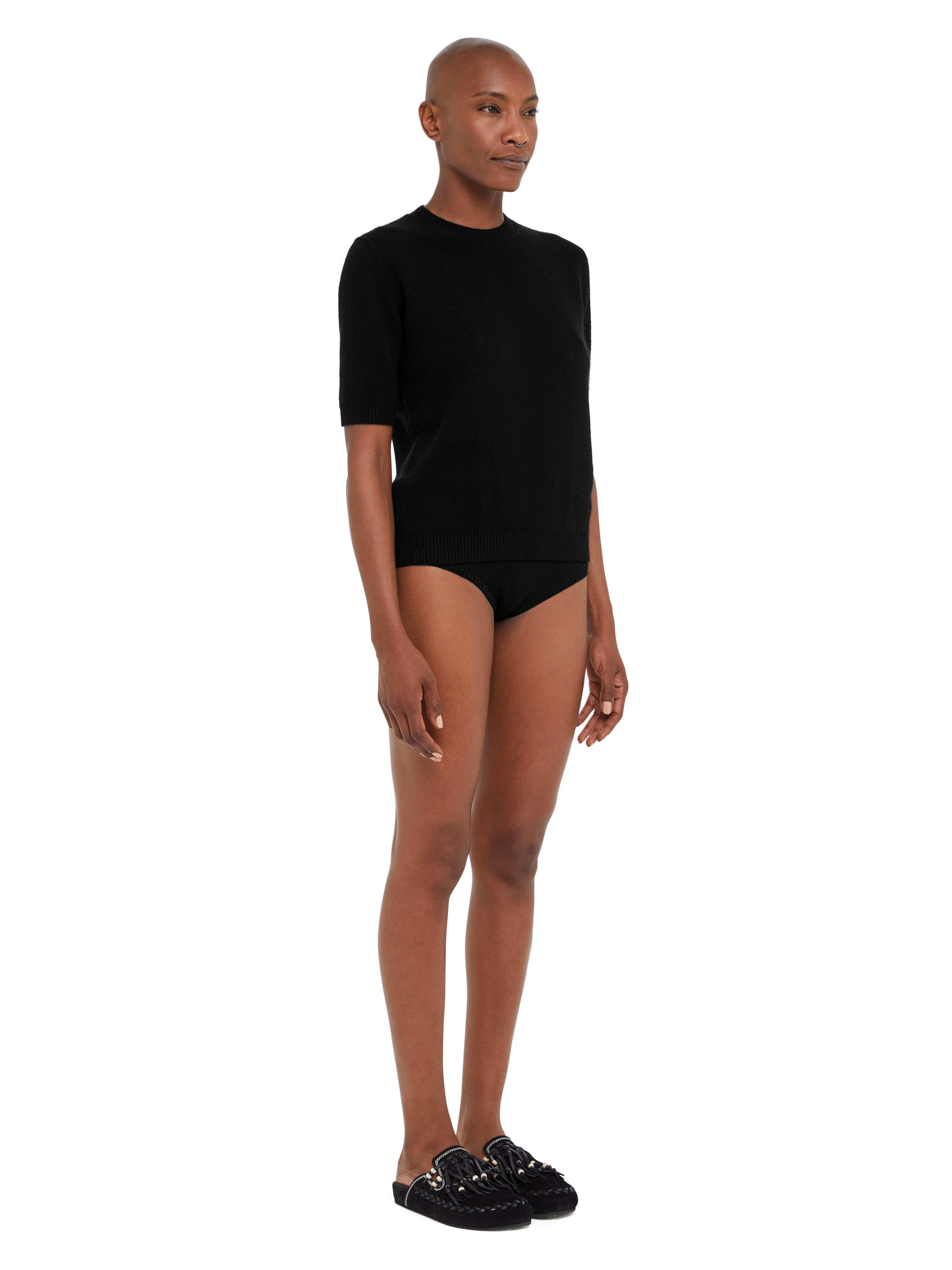 Alanui Alanui Finest T-Shirt Black LWHW001R25KNI001