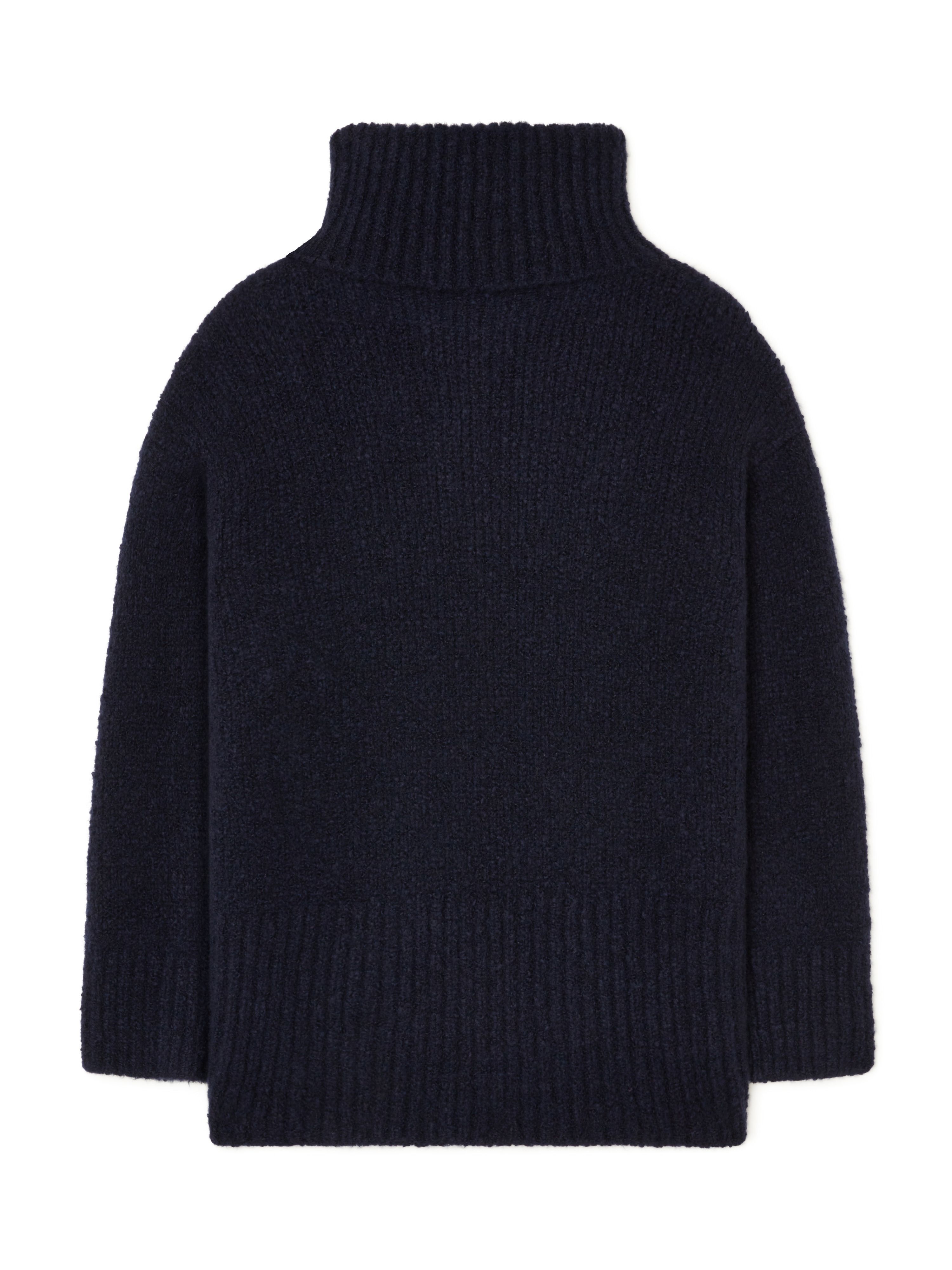 Alanui Alanui Finest Turtleneck Midnight Blue LWHF008E24KNI001