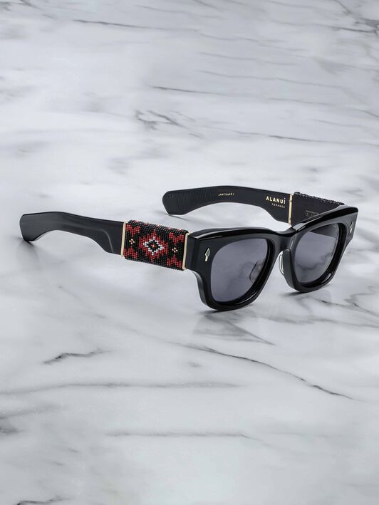 Alanui Topanga Black Beaded LERI002F23PLA001