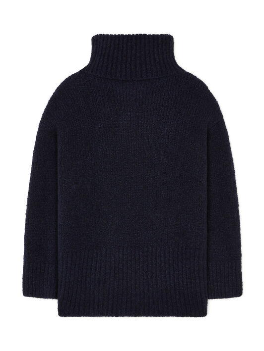 Alanui Alanui Finest Turtleneck Midnight Blue LWHF008E25KNI001 Alanui Alanui Finest Turtleneck Midnight Blue LWHF008E25KNI001