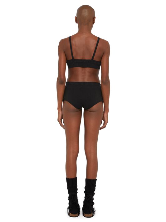 Alanui Cashmere Bra Black LWHR005E24KNI001