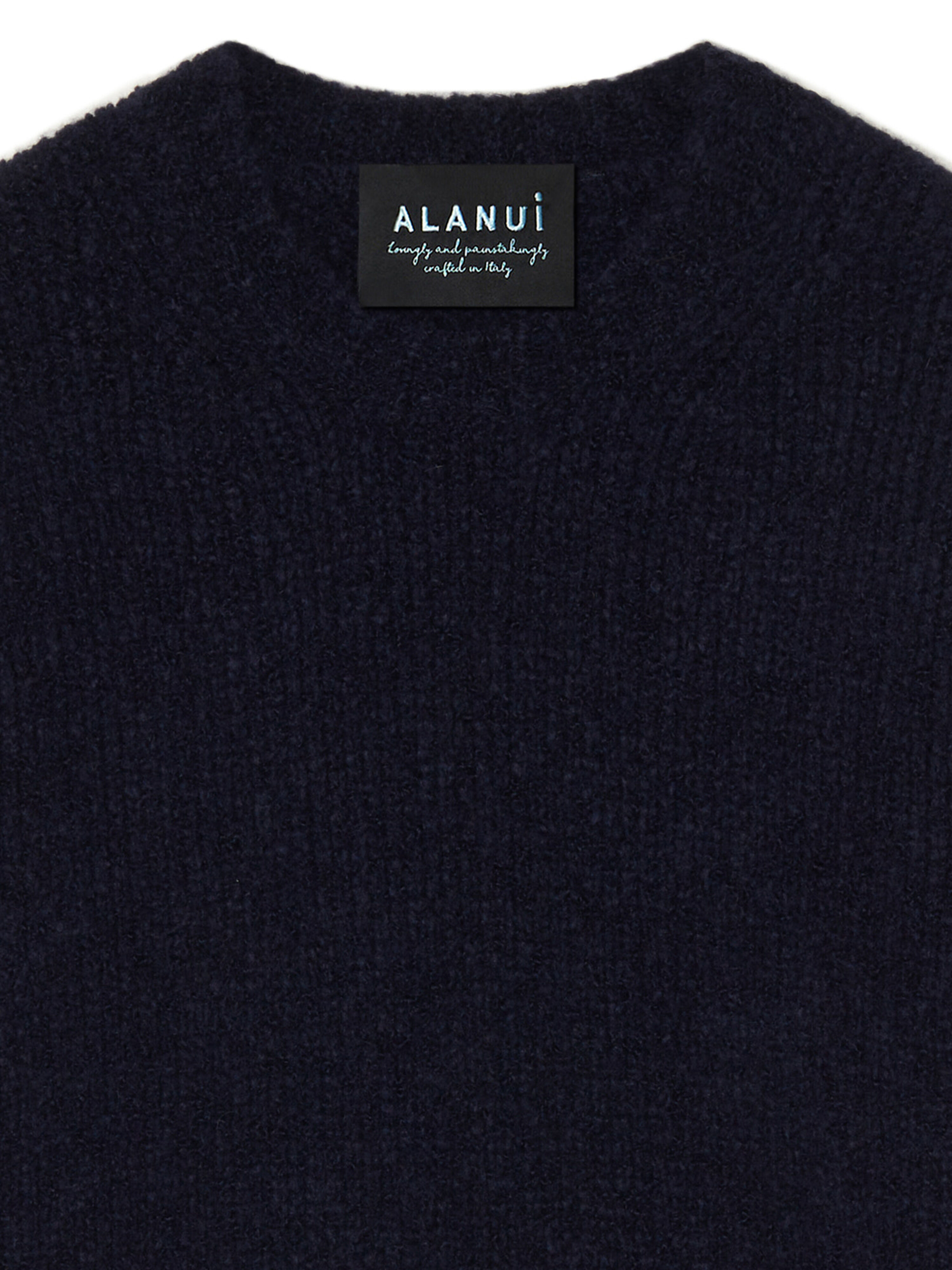 Alanui Alanui Finest Sweater Midnight Blue LMHE033E25KNI004