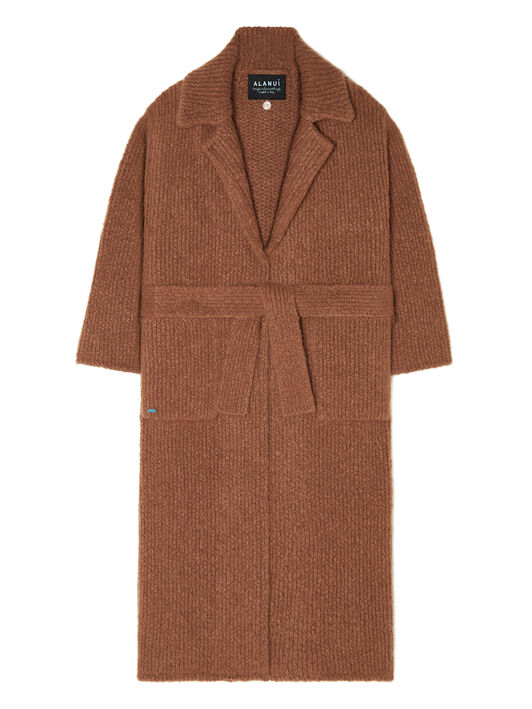 Alanui Alanui Finest Coat Luli Brown LWHQ013E25KNI001