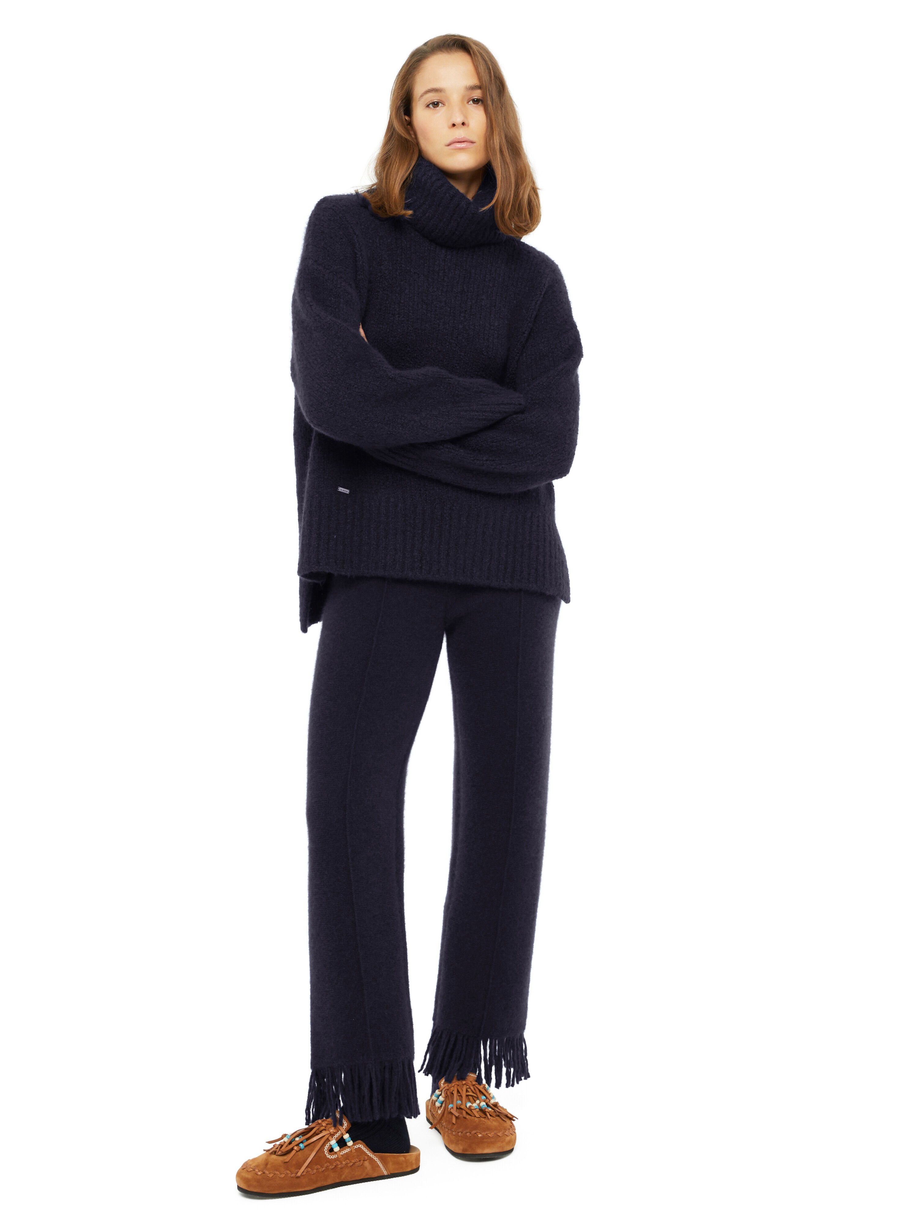 Alanui Alanui Finest Pants Midnight Blue LWHG001E24KNI002