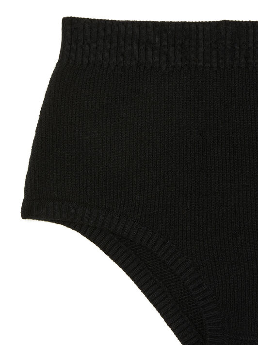 Alanui Cashmere Culotte Black LWHM020E25KNI001