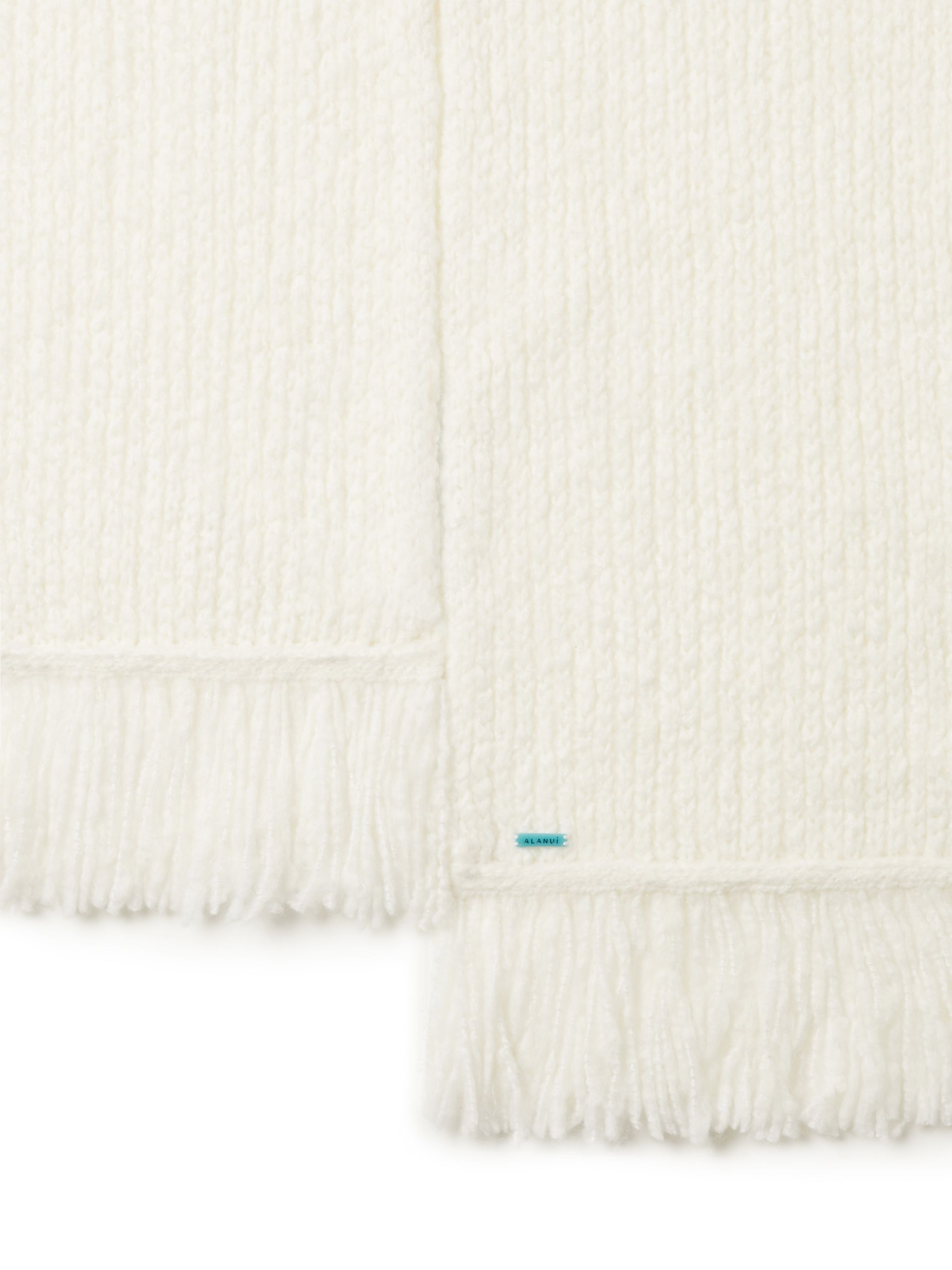 Alanui Alanui Finest Scarf White LWMA009E24KNI001
