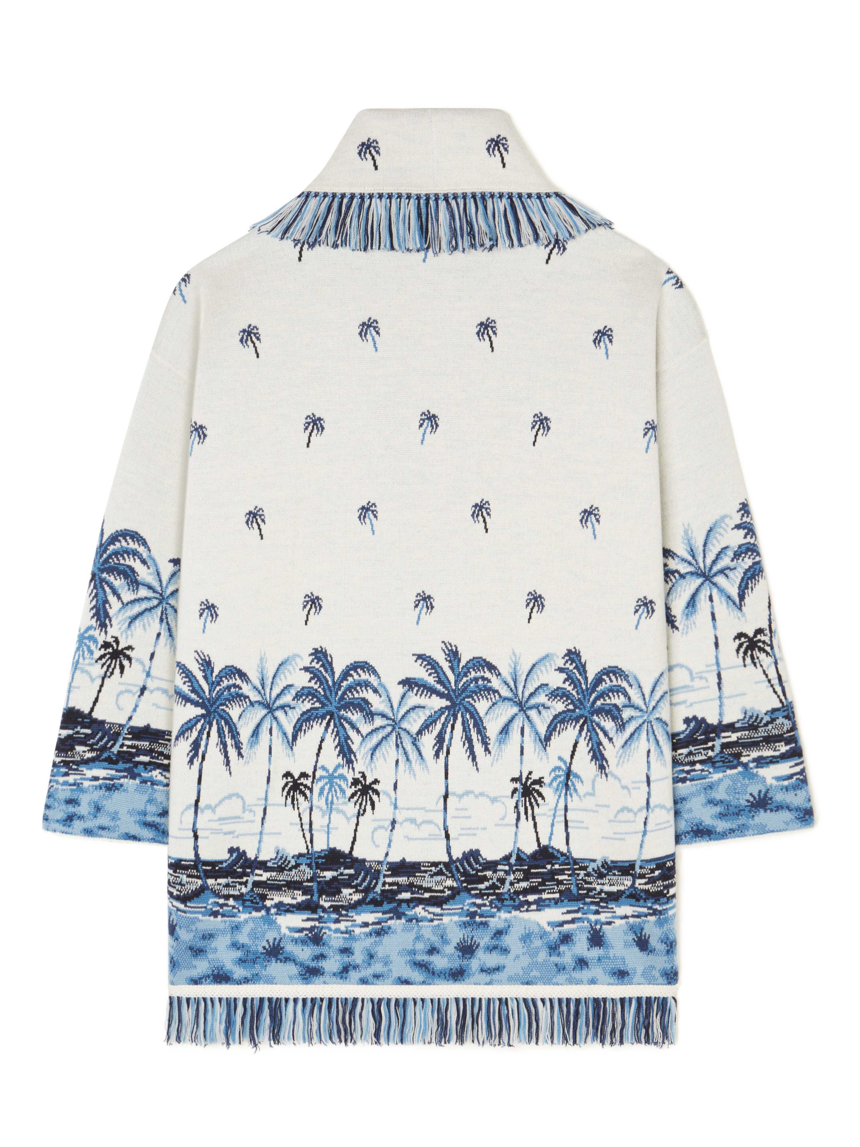 Alanui The Tale Of A Hawaiian Cardigan White-Multicolor LWHB064E24KNI00B