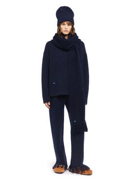Alanui Alanui Finest Scarf Midnight Blue