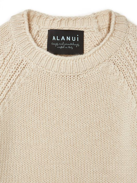 Alanui Alanui Finest Sweater Canvas LWHE076R25KNI002