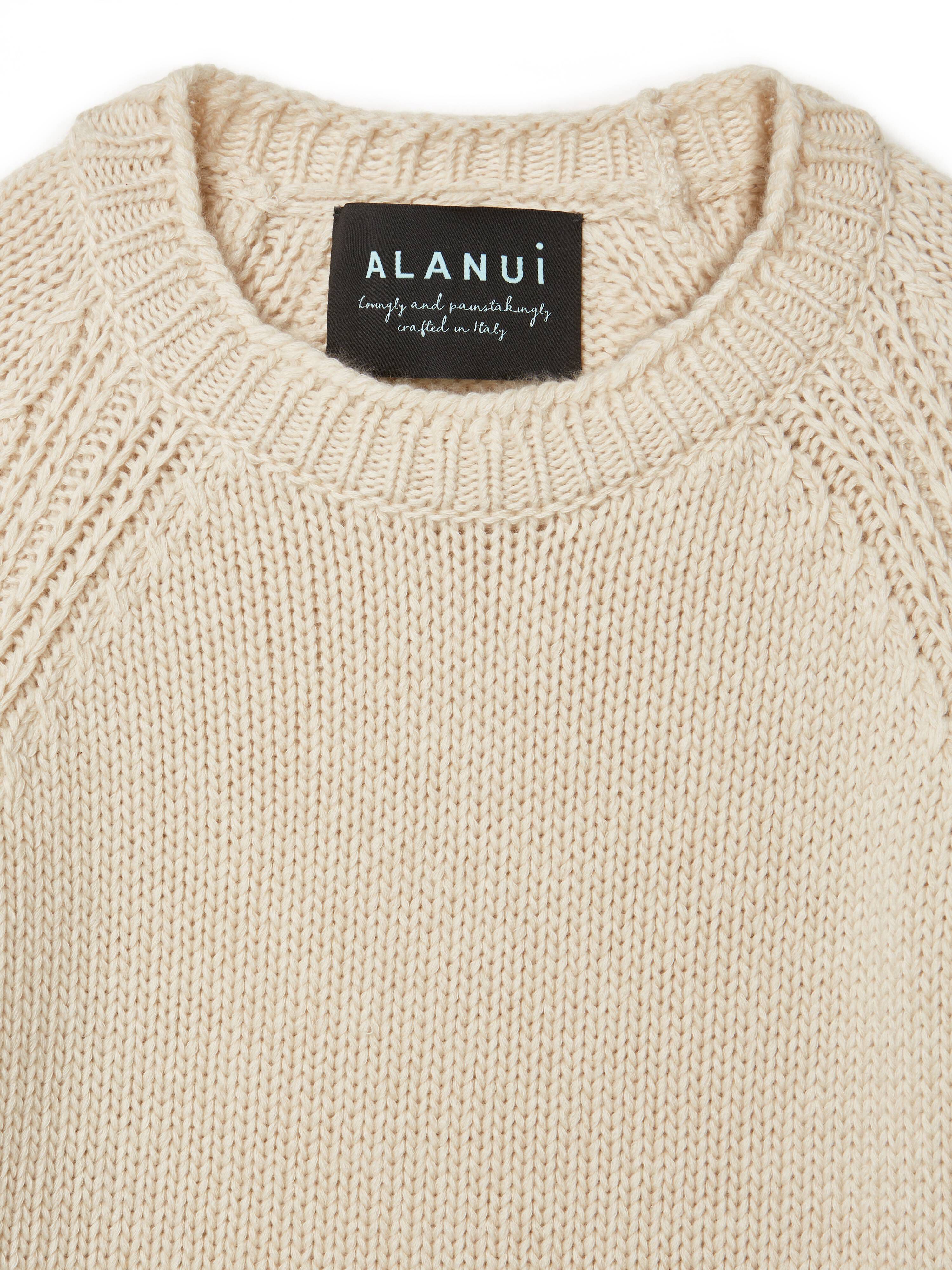 Alanui Alanui Finest Sweater Canvas LWHE076R25KNI002