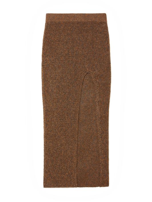 Alanui Shady Beach Skirt Pecan LWHL02CR25KNI001