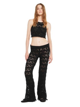 Alanui Lagoon Romance Top Black