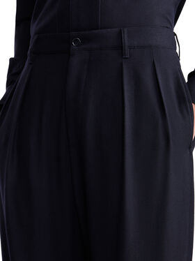 Alanui Giorgio Armani for Alanui Trousers Blue Navy
