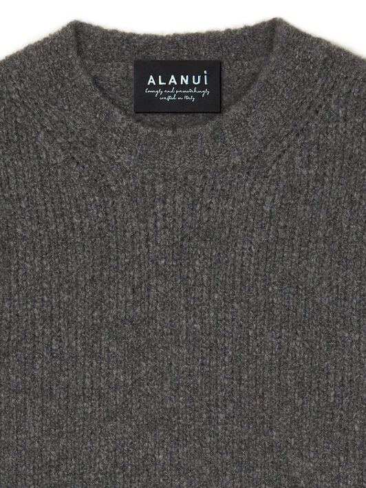 Alanui Alanui Finest Sweater Thunderstorm LMHE033E25KNI004