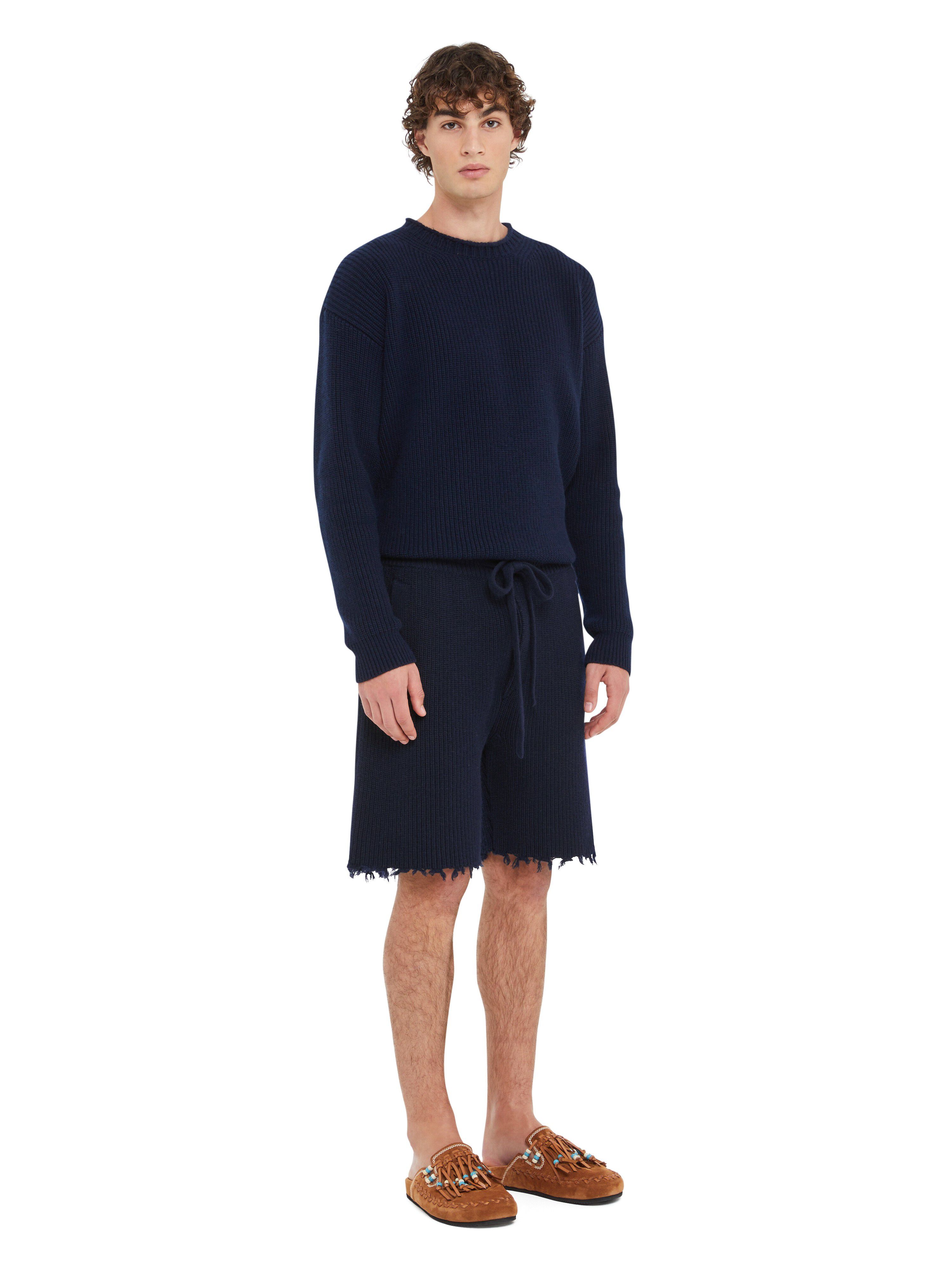 Alanui Alanui Finest Bermuda Deep Blue LMHM006R25KNI001