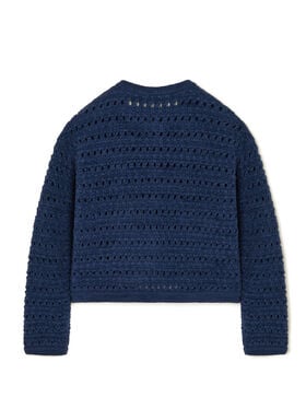 Alanui The Breath Of The Lagoon Jacket Deep Blue