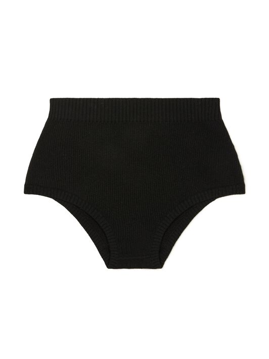 Alanui Alanui Finest Culotte Black LWHM020R24KNI001 Alanui Alanui Finest Culotte Black LWHM020R24KNI001