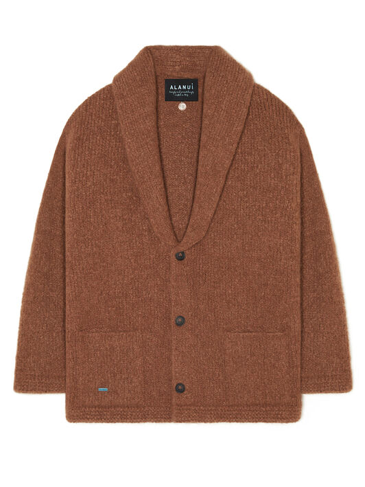 Alanui Alanui Finest Cardigan Luli Brown LMHB037E25KNI001