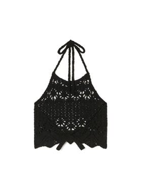 Alanui Lagoon Romance Top Black