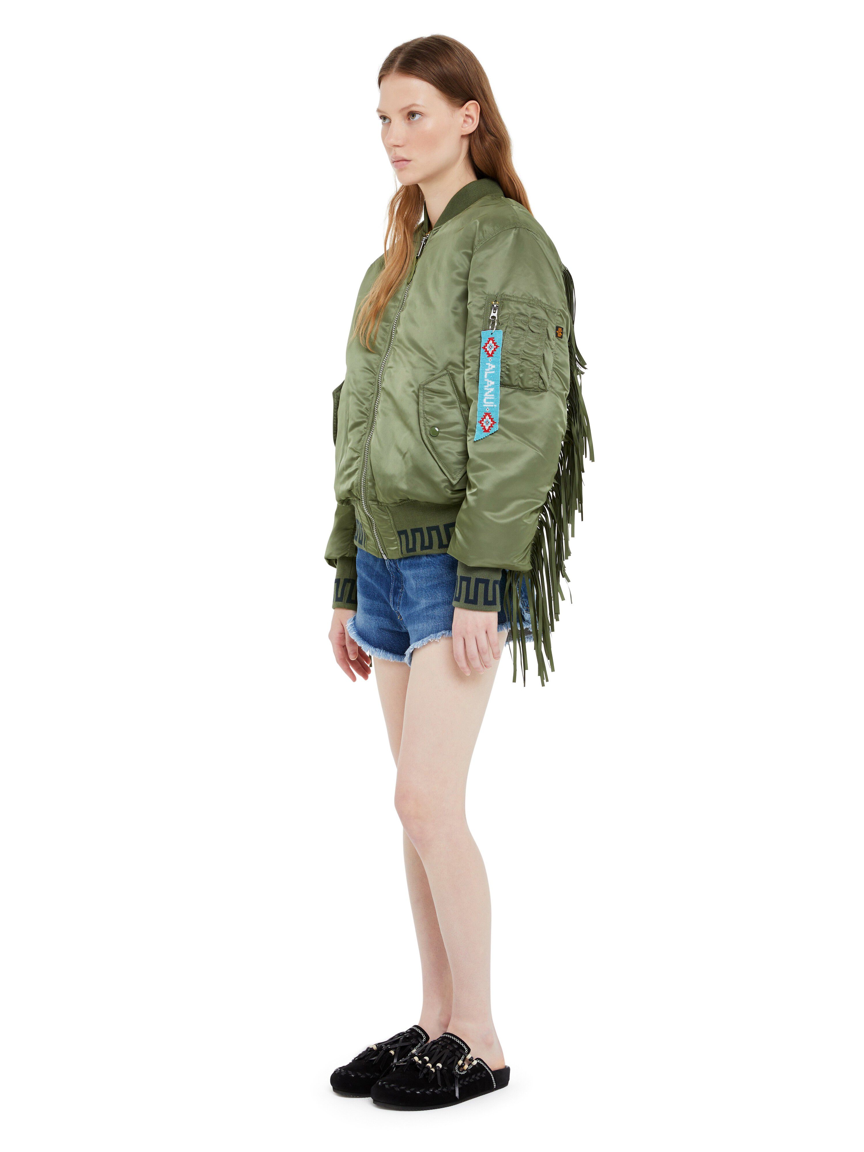 Alanui Alanui X Alpha Industries Bomber Sage LWEH001R25FAB001