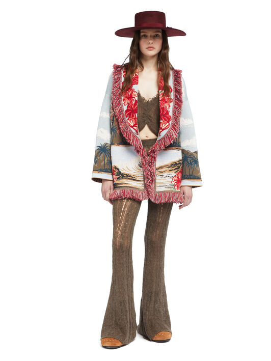 Alanui Hidden Bay Cardigan Multicolor LWHB064E25KNI008