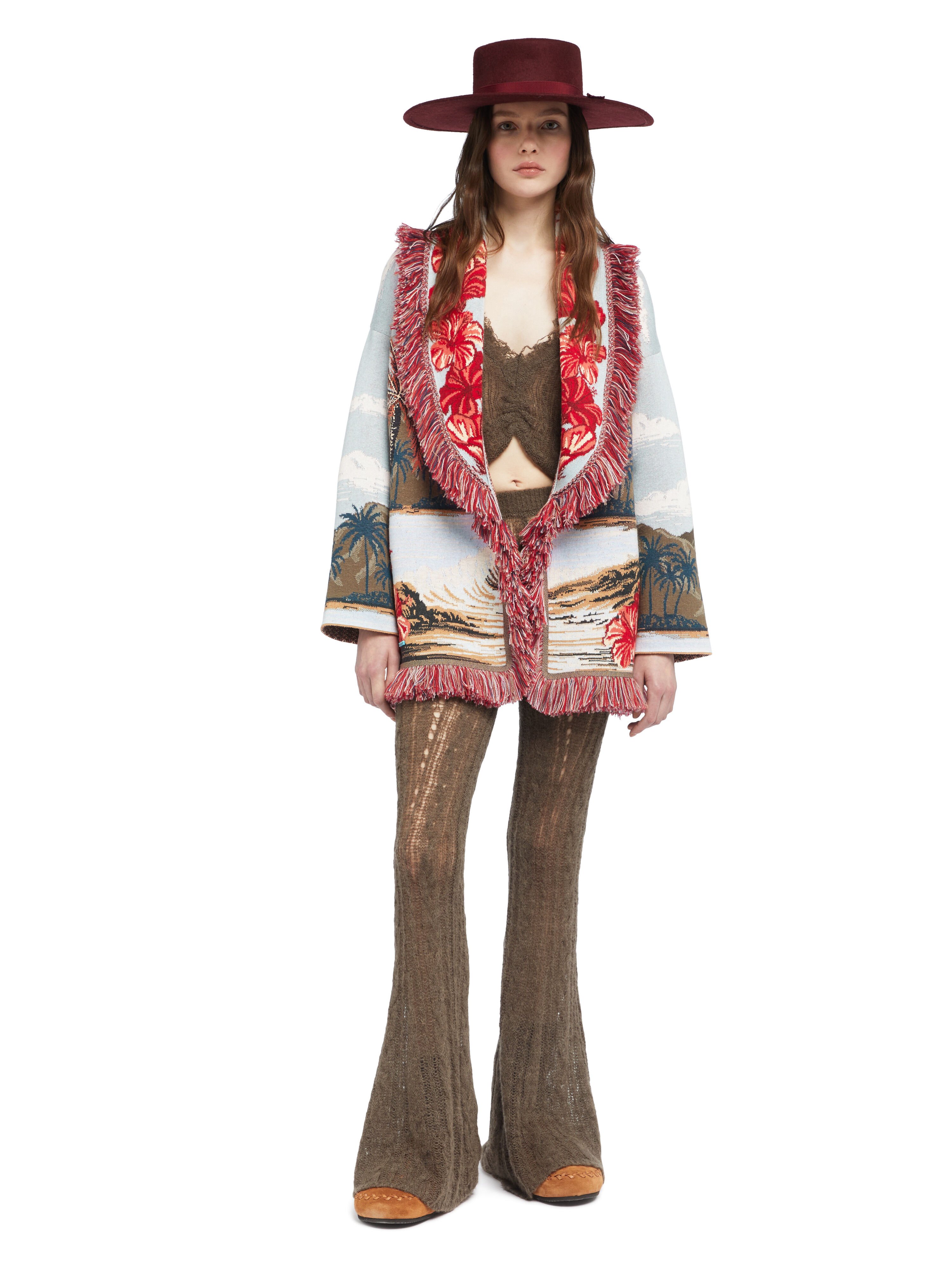 Alanui Hidden Bay Cardigan Multicolor LWHB064E25KNI008